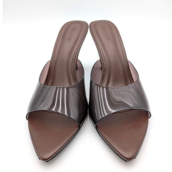 Open Edit Piper Block Heel Sandal Women's Brown Chocolate Size US10M EU41 - Picture 2 of 14